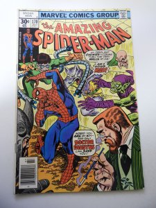 The Amazing Spider-Man #170 (1977) GD Cond centerfold detached