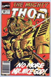 Mighty Thor #435 (Marvel, 1991) GD/VG