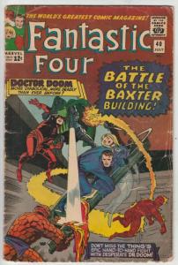 Fantastic Four #40 (Jul-65) VG Affordable-Grade Fantastic Four, Mr. Fantastic...