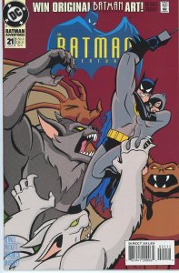 Batman Adventures 21  1994  9.0 (our highest grade)  Catwoman & Man-Bat!
