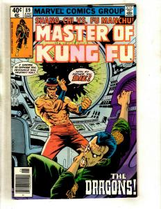 10 Master of Kung Fu Marvel Comics # 64 65 67 68 69 70 71 72 79 89 WS6