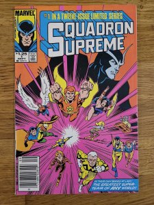 Squadron Supreme #1 (Marvel, 1985 series) Newsstand