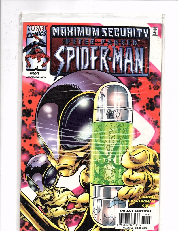 Marvel Comics Peter Parker Spider-Man #24 Maximum Security