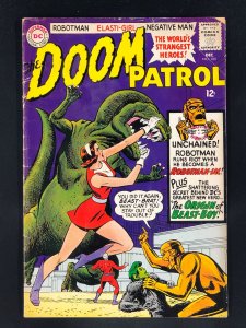 Doom Patrol #100 (1965) GD/VG Origin of Beast Boy