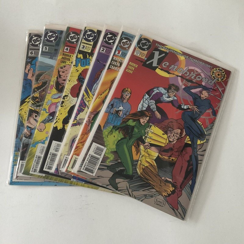 Xenobrood 0 1 2 3 4 5 6 Lot Run Set Near Mint Nm Dc Comics