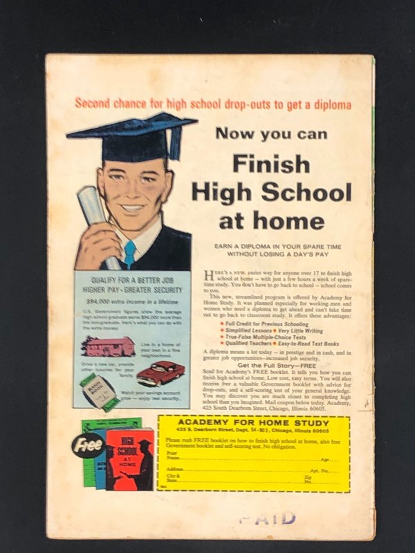 Captain America #128 (1970) GD Stamp Out Satan’s Angels