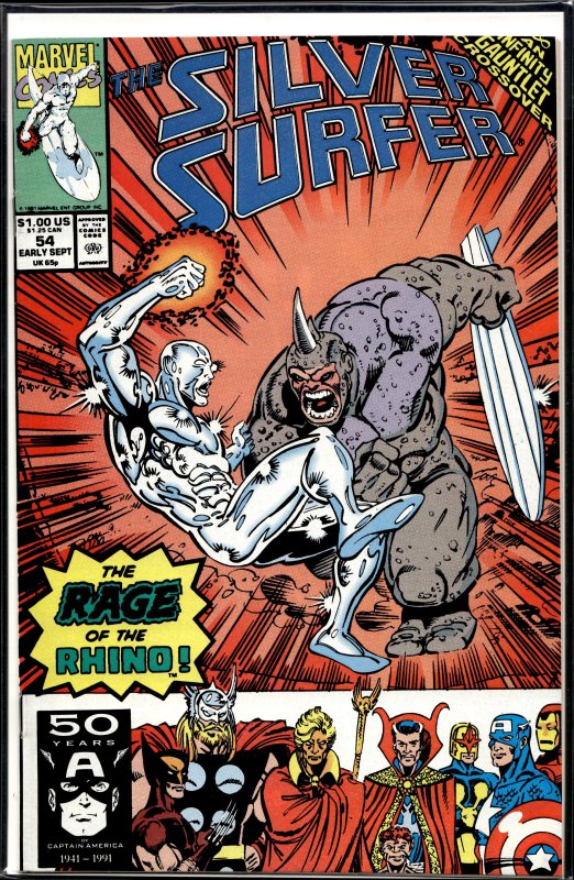 Silver Surfer #54 (1991) Silver Surfer