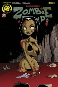 ZOMBIE TRAMP #34 COVER A MENDOZA VARIANT (MR)