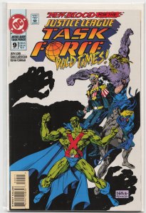 Justice League Task Force #9 (1994) Martian Manhunter