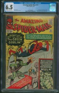The Amazing Spider-Man #14 (1964) CGC 6.5! 1st Appearance of the Green Goblin!