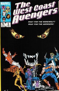 West Coast Avengers #5 (1986) West Coast Avengers / Avengers West Coast