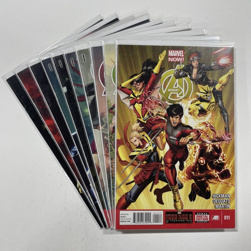 Avengers 1-22 24-27 + Infinity FCBD Near Mint NM Marvel 2013