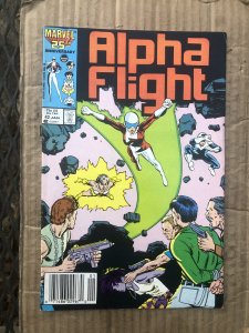 Alpha Flight #42 Newsstand Edition (1987)