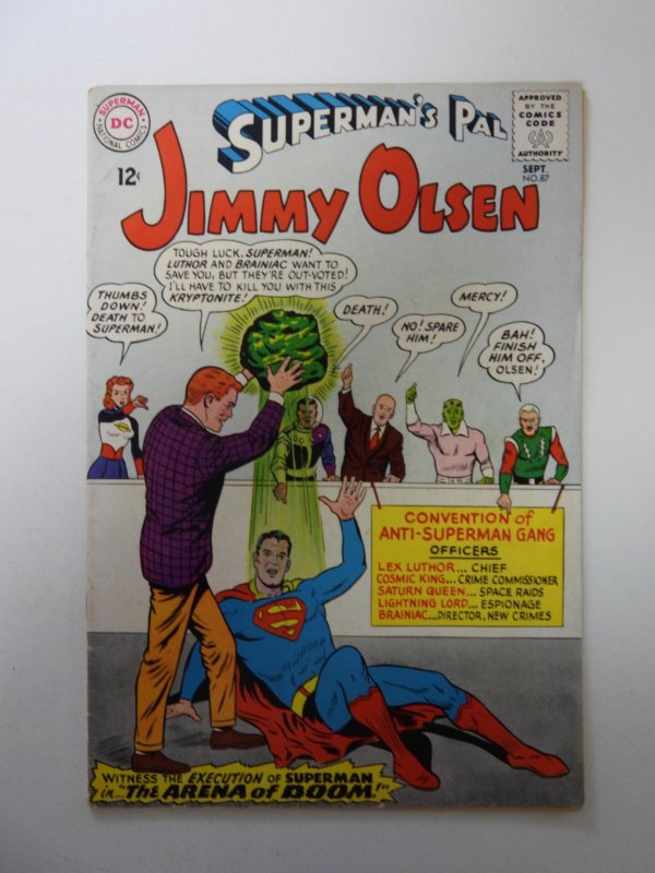 Superman's Pal, Jimmy Olsen #87 (1965) FN/VF condition