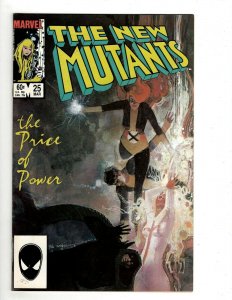 New Mutants # 25 NM Marvel Comic Book 1st Legion Appearance Wolverine UD1