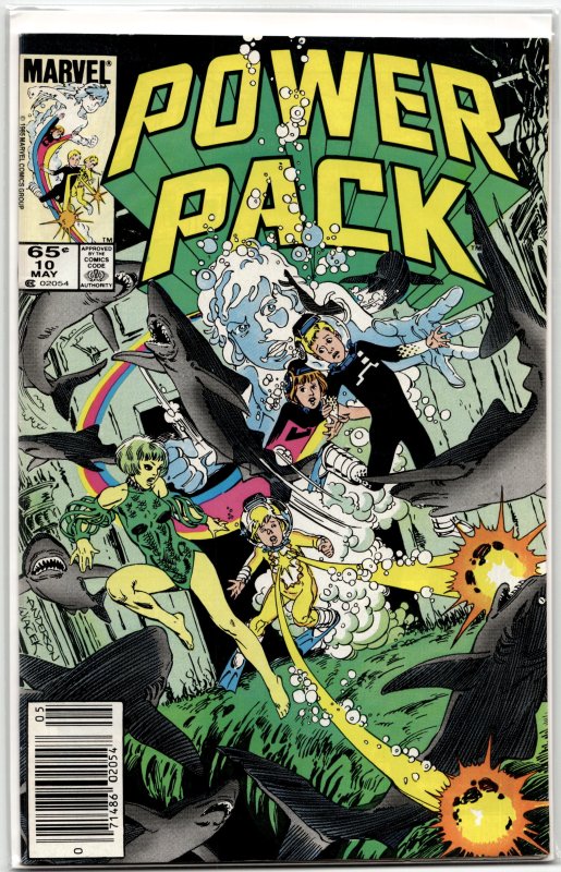 Power Pack #10 (1985) Power Pack