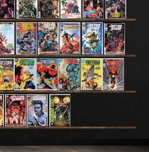 Huge Lot 140+ Comics with Justice League, Hawkman, Damage & More!