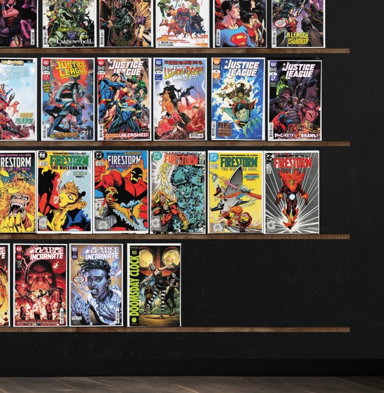 Huge Lot 140+ Comics with Justice League, Hawkman, Damage & More!