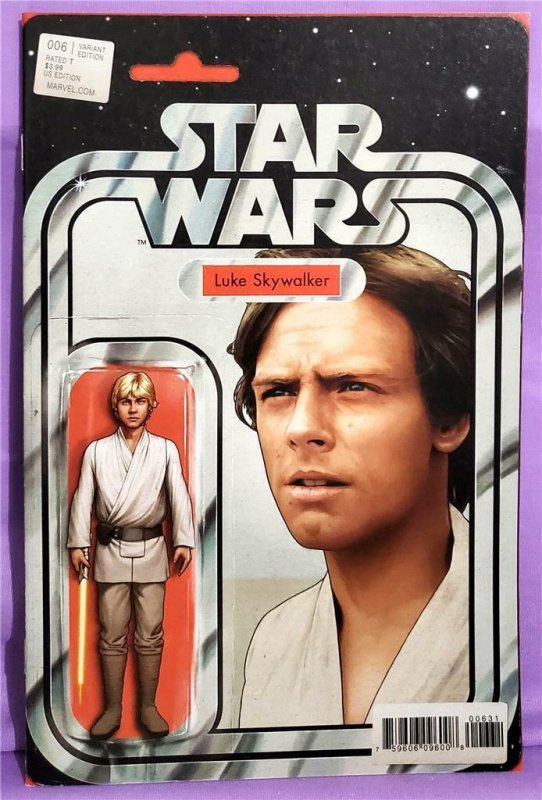 STAR WARS #6 Luke Skywalker Action Figure Variant Cover (Marvel 2020) 