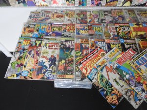 Huge Lot 190+ Comics W/ Silver/Bronze Spidey+ Avg VG- Condition! MUST SEE!!