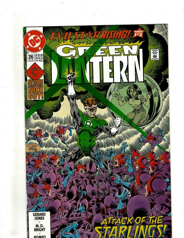 10 Green Lantern DC Comics # 11 25 26 JLA # 92 Emerald Dawn # 2 3 4 5 6 8 HG3 