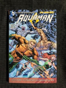 2014 AQUAMAN Volume 4 Death of a King HC/DJ VF+/VF 1st DC Comics