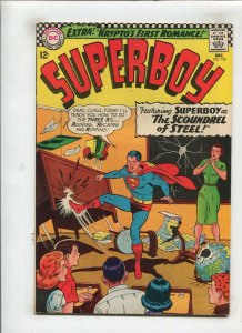 SUPERBOY #134 (3.5) SCOUNDREL OF STEEL!! 1966