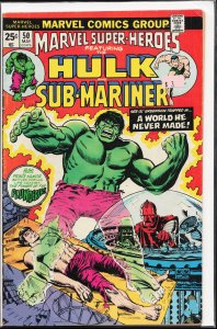 Marvel Super-Heroes #50 (1975) Hulk