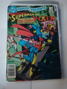 DC Comics Presents #68 Superman & Vixen Gil Kane Cover Curt Swan Art