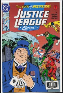 Justice League Europe #43 (1992) Amos Fortune