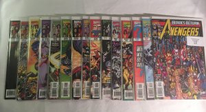 THE AVENGERS(1998) Sixty-One Issues from #2 through the Finale, VF to VFNM