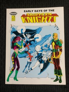 1987 EARLY DAYS OF THE KNIGHTS #3 VF- 7.5 1st Comics Interview