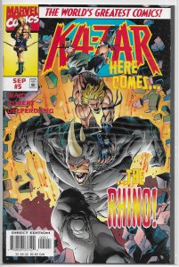 Ka-Zar (vol. 3, 1997) # 5 FN Waid/Andy Kubert
