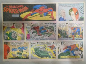 Spiderman Sunday #8 by Stan Lee & John Romita from 2/20/1977 Size 11 x 15 inches