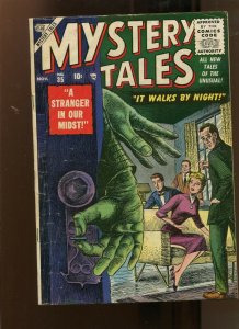 MYSTERY TALES #35 (4.0) A STRANGER IN OUR MIDST! 1955
