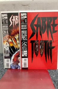 Sabretooth #1-4/set all books vf or better