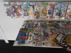 Huge Lot 160+ Comics W/ Daredevil, Spider-Man, Wolverine+ Avg VF- Condition!