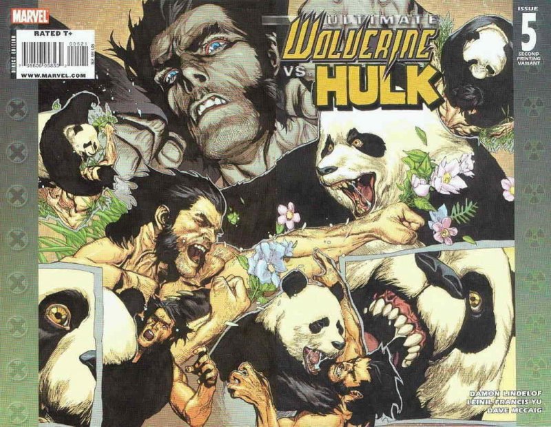 Ultimate Wolverine vs. Hulk #5 (2nd) VF/NM; Marvel | save on shipping - details