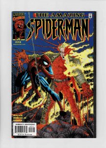 Amazing Spider-Man #23 (2000) NM (9.4) Fold-in Romita Cover. (d)
