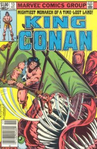 King Conan #13 (Newsstand) FN ; Marvel | Marc Silvestri