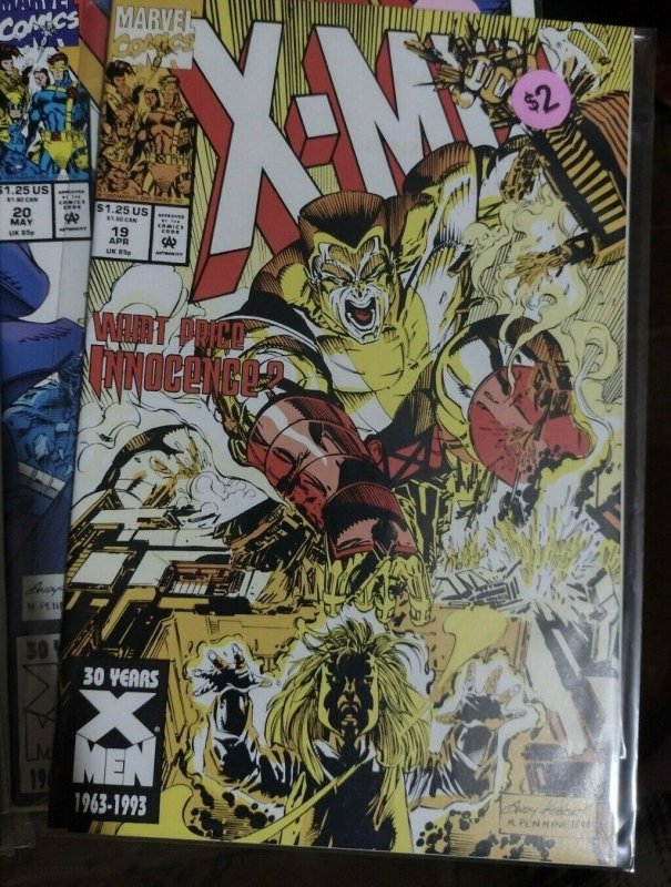 X MEN # 19 1993  Marvel  ILLIANA magik COLOSSUS  SOUL SKINNER   ROGUE gambit