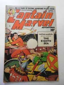 Captain Marvel Adventures #111 (1950) GD/VG Condition moisture stain