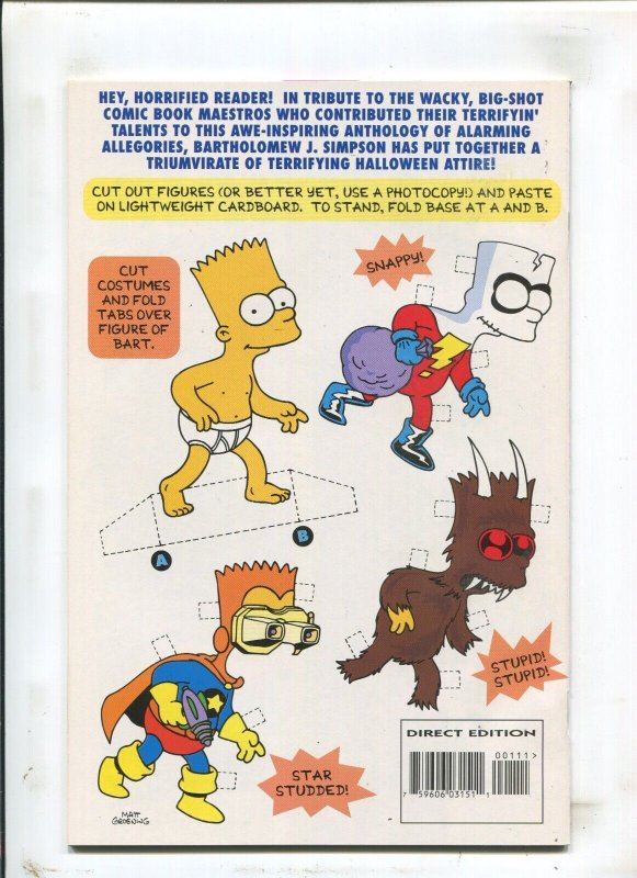 Bart Simpson's Treehouse of Horror #1 - Bongo Comics (9.0) 1995 