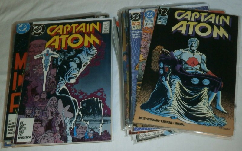 Captain Atom V2 #2-56 (missing 17 issues), Annuals, V3 #2,4-7+ comics lot of 48