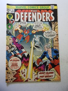 The Defenders #8 (1973) FN+ Condition