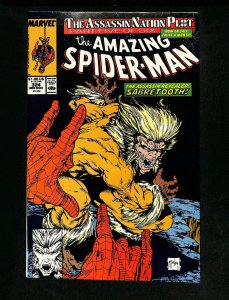 Amazing Spider-Man #324 Sabretooth McFarlane Cover!