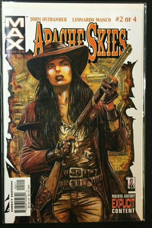 APACHE SKIES MARVEL COMICS #1-4 VF-NM 4 COMICS