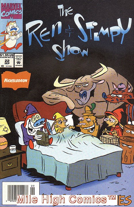 REN & STIMPY (1992 Series) #22 NEWSSTAND Good Comics Book