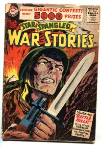 STAR SPANGLED WAR STORIES #48-1956-DC WAR COMIC-SILVER AGE-