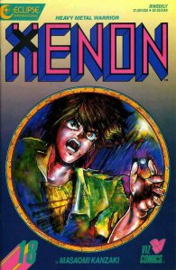 Xenon Heavy Metal Warrior #18 Eclipse International Comics August 16 1988 (VF)